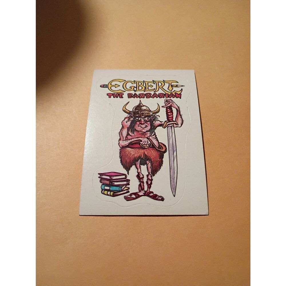 1983 General Mills Zero Heroes Trading Card Sticker Card Vintage #17